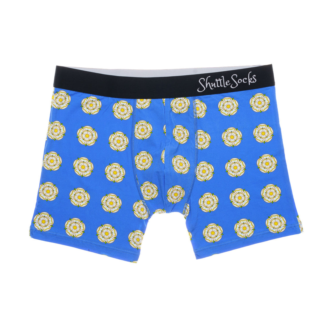 Shuttle Socks Mens Boxers Yorkshire Rose