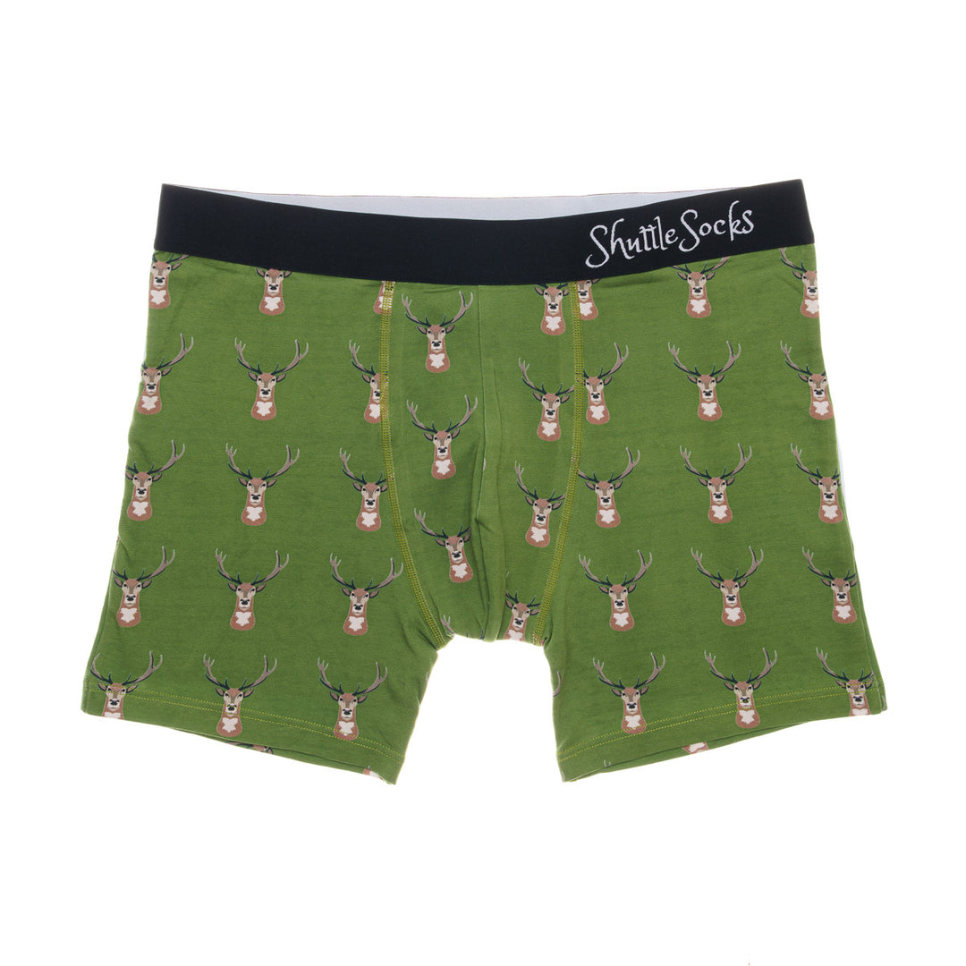 Shuttle Socks Mens Boxers Stag