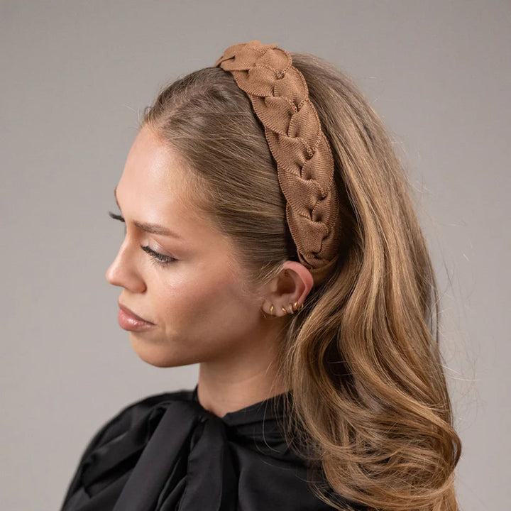 Waring Brooke Ladies Signature Solid Plait Hairband