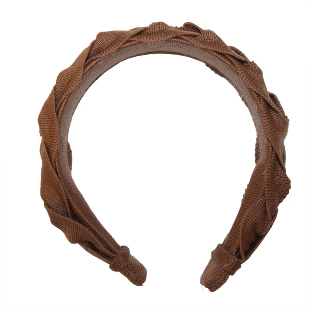 Waring Brooke Ladies Signature Solid Plait Hairband