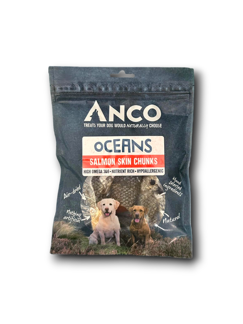 Anco Oceans Salmon Skin Chunks