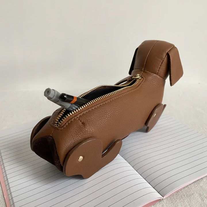 Barkworth Reeves Pickle Sausage Dog Zipped Case