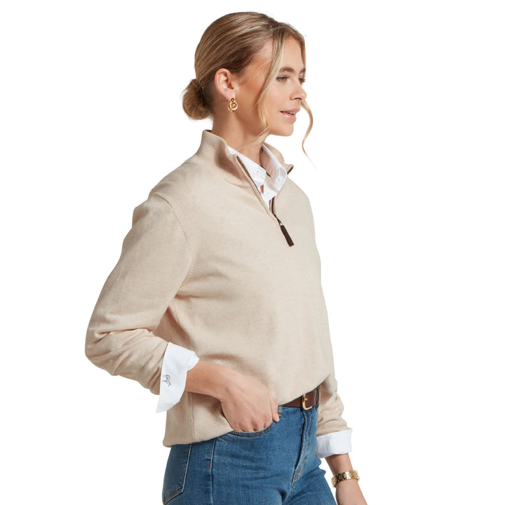 Schoffel Ladies Polperro Pima 1/4 Zip