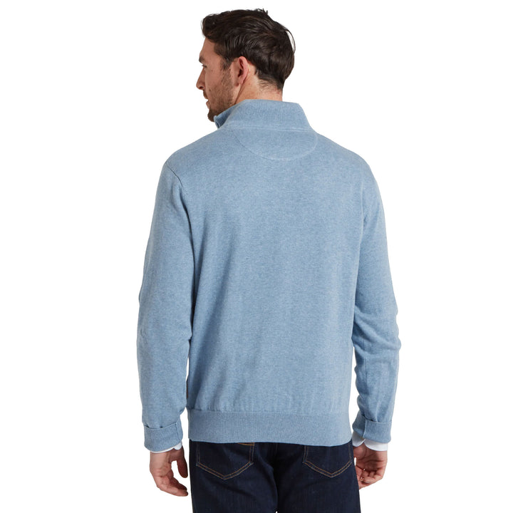 Schoffel Mens Porthmeor Pima Cotton 1/4 Zip