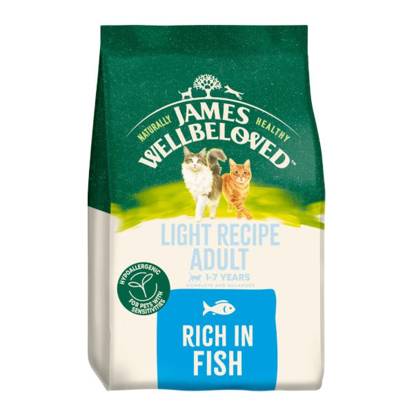 James Wellbeloved Adult Fish & Rice Light Dry Cat Food