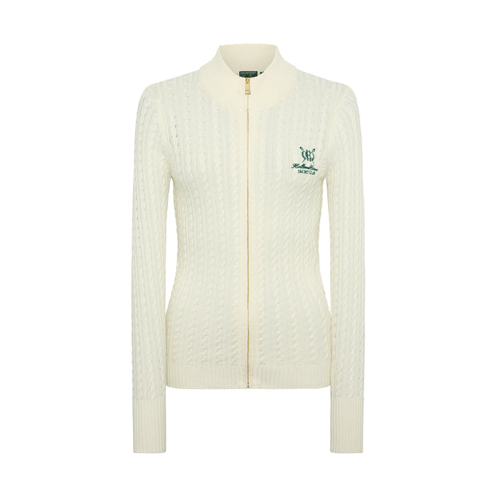 Holland Cooper Ladies Seattle Zip Through Cardigan