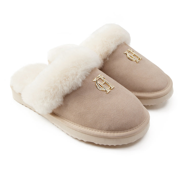 Holland Cooper Ladies HC Shearling Slipper