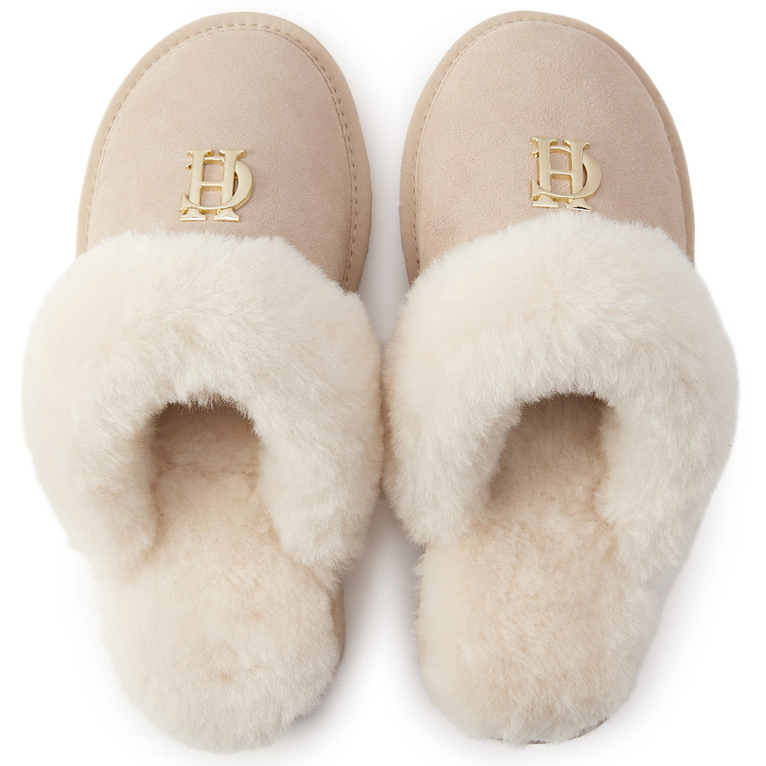 Holland Cooper Ladies HC Shearling Slipper