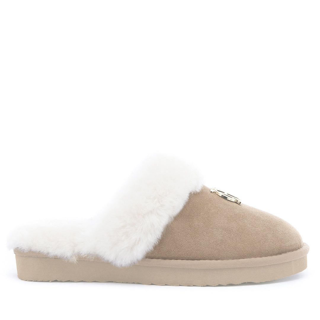 Holland Cooper Ladies HC Shearling Slipper