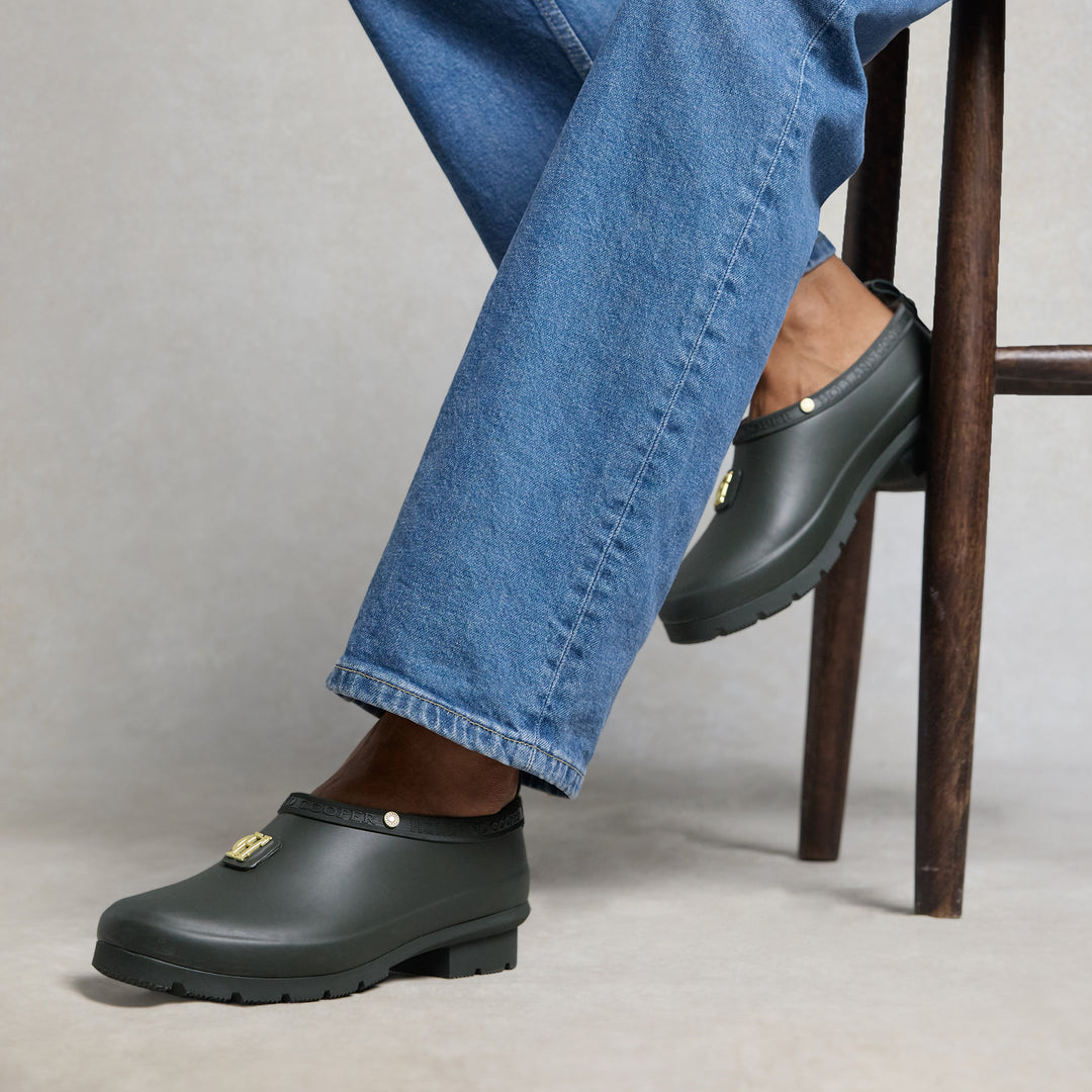 Holland Cooper Ladies Sherpa Lined Gardening Loafer