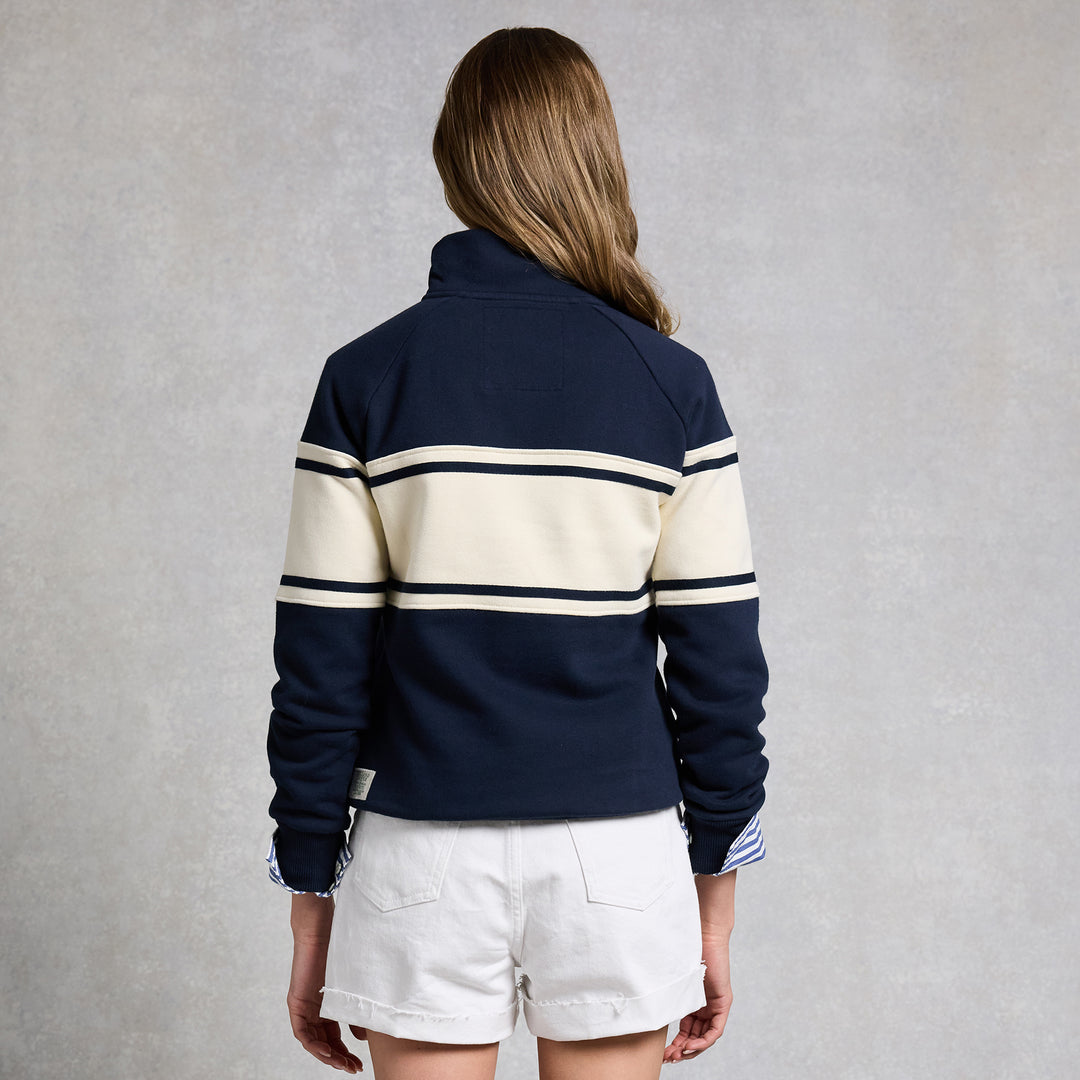 Holland Cooper Ladies Signature Quarter Zip Sweat