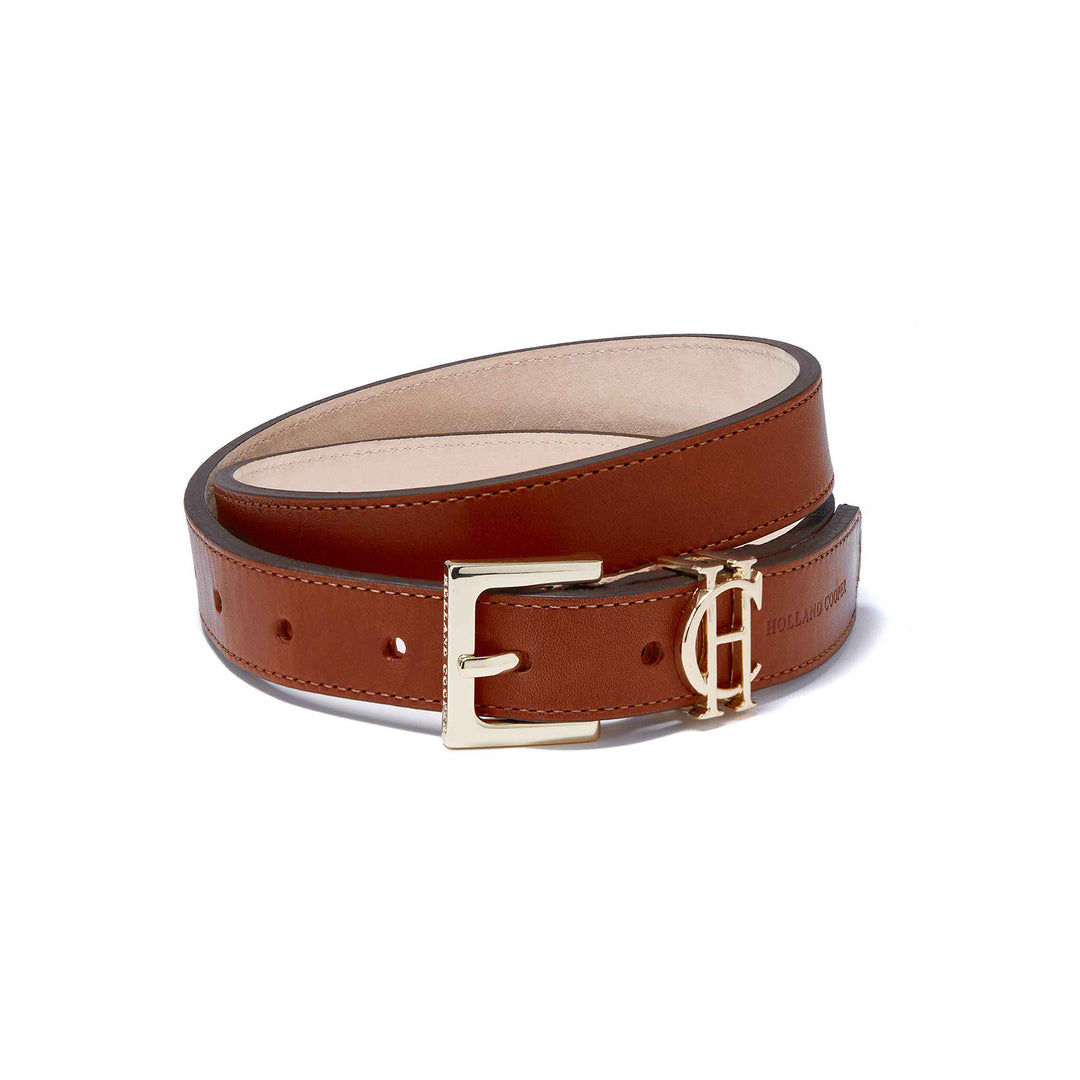 Holland Cooper Ladies HC Slim Logo Belt