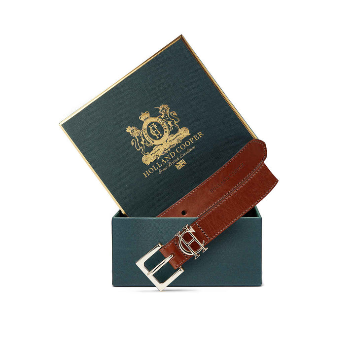 Holland Cooper Ladies HC Slim Logo Belt