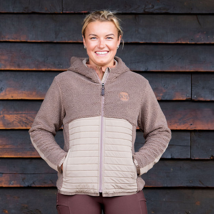 Soho Equestrian Ladies Teddy Bear Fleece