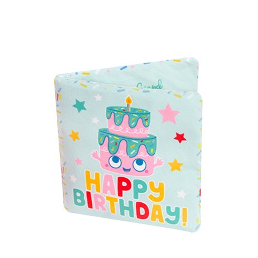 Smart Choice Crinkle Birthday Card Plush Dog Toy