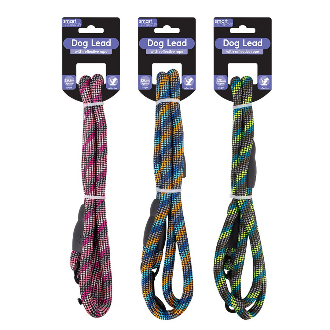 Smart Choice Reflective Rope Dog Lead