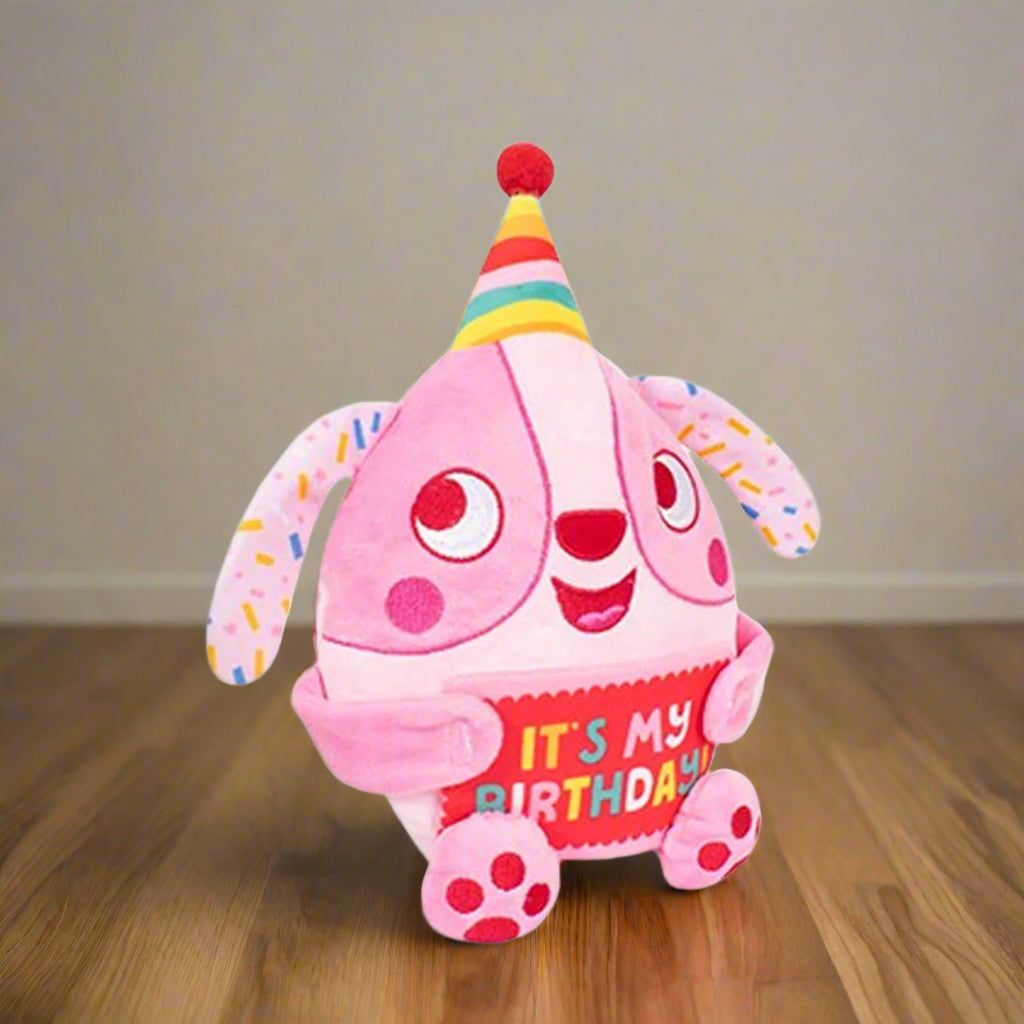 Smart Choice Squeaky Birthday Plush Pal Dog Toy