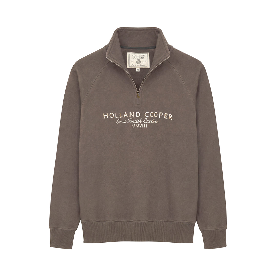 Holland Cooper Ladies Sporting Goods Zip Henley
