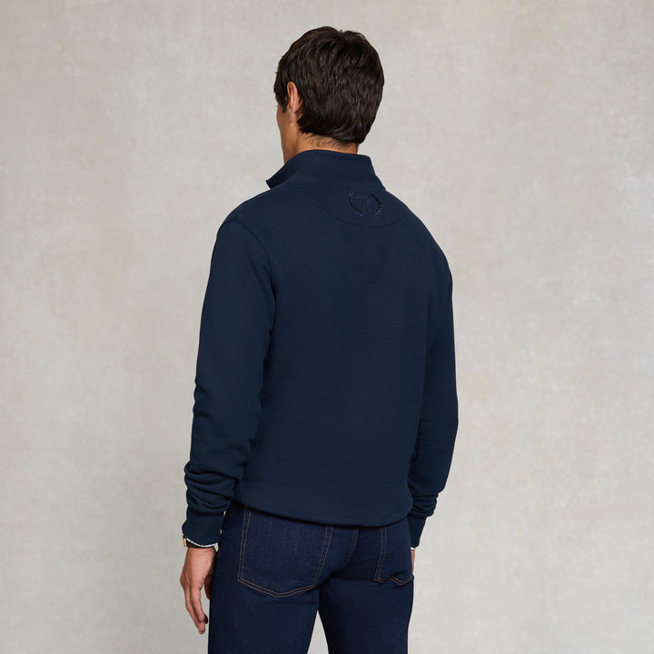 Holland Cooper Mens Sporting Goods Zip Henley