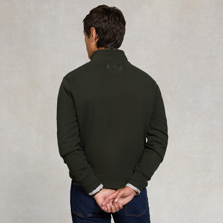 Holland Cooper Mens Sporting Goods Zip Henley