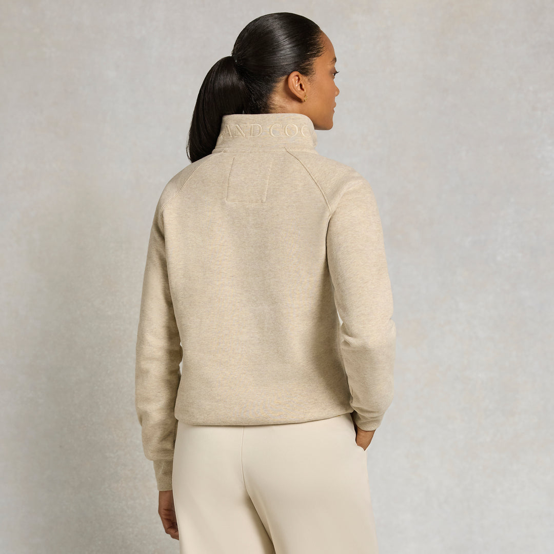 Holland Cooper Ladies Sporting Goods Zip Henley