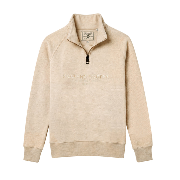 Holland Cooper Ladies Sporting Goods Zip Henley