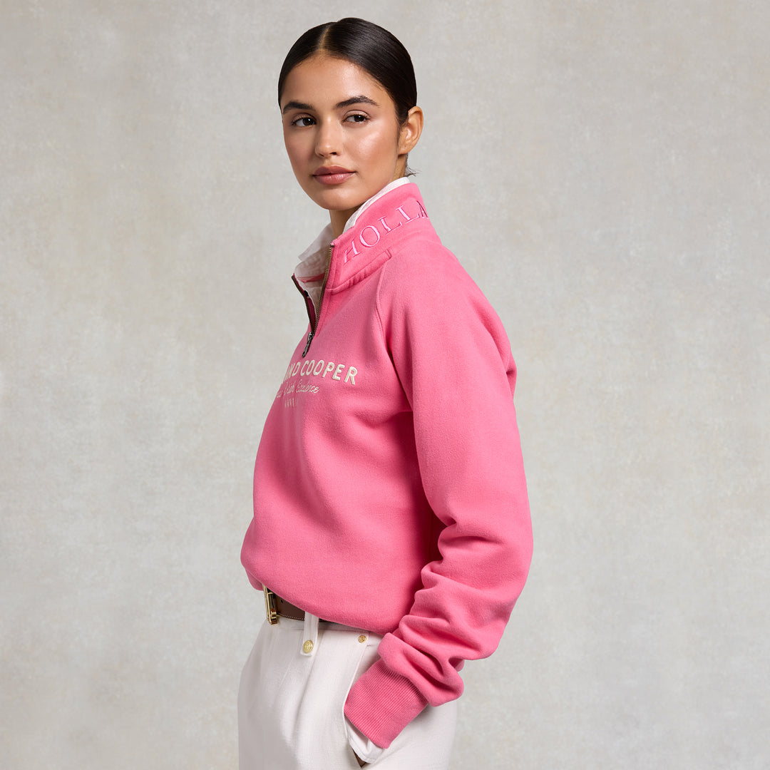 Holland Cooper Ladies Sporting Goods Zip Henley