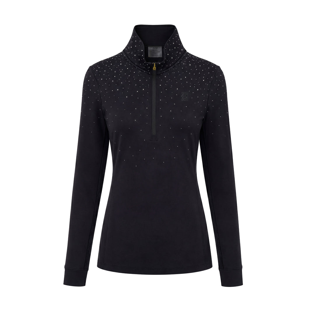 Holland Cooper Ladies Studland Crystal Long Sleeve Base Layer