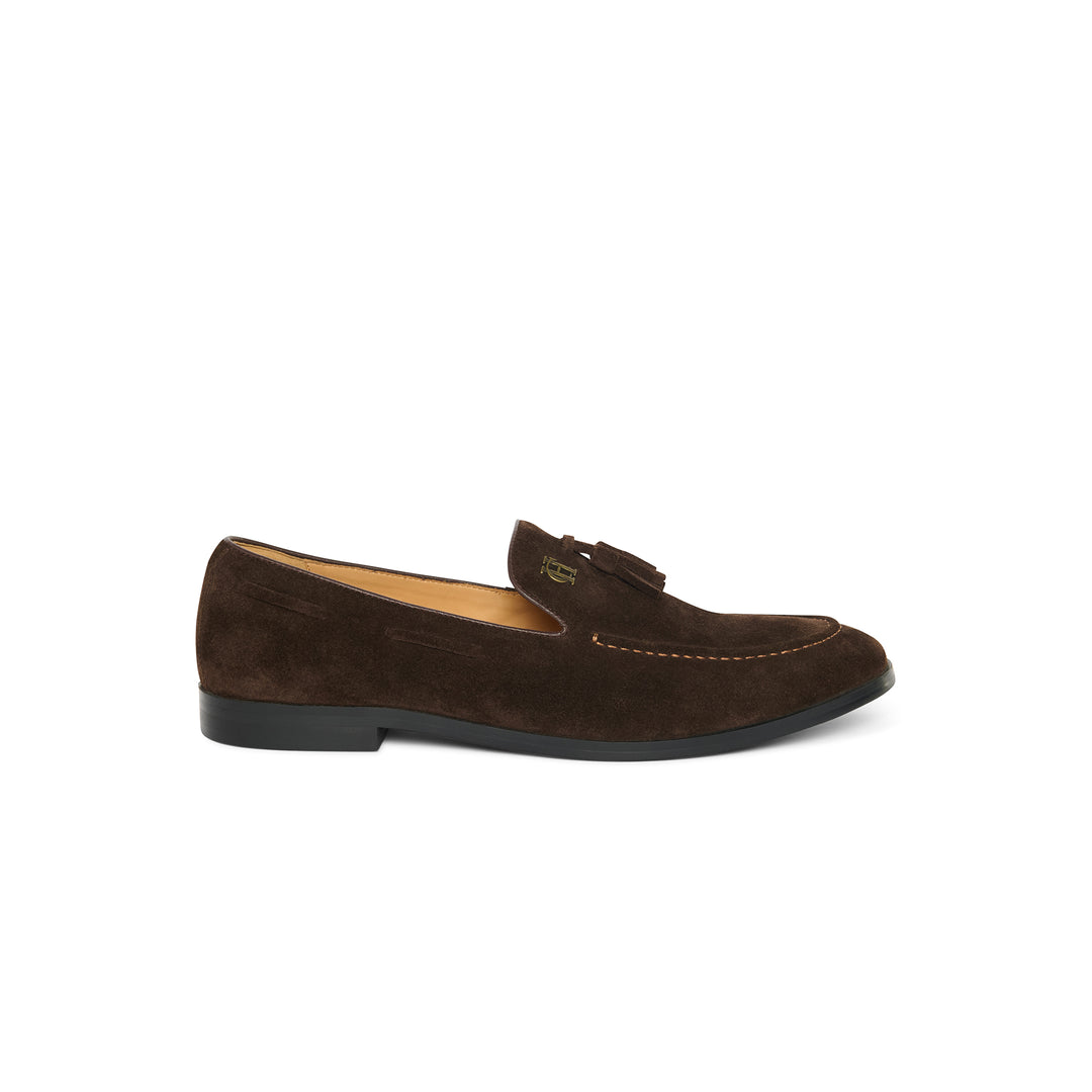 Holland Cooper Mens Suede Tassel Loafer