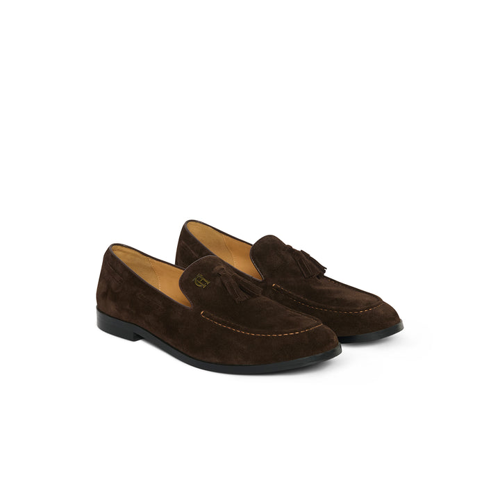 Holland Cooper Mens Suede Tassel Loafer