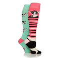 Platinum Ladies Wild Feet Knee High Socks - 2 Pack