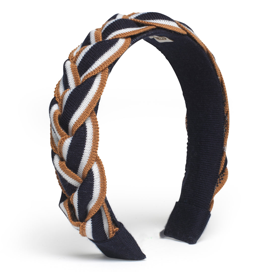 Waring Brooke Tri Colour Plait Headband