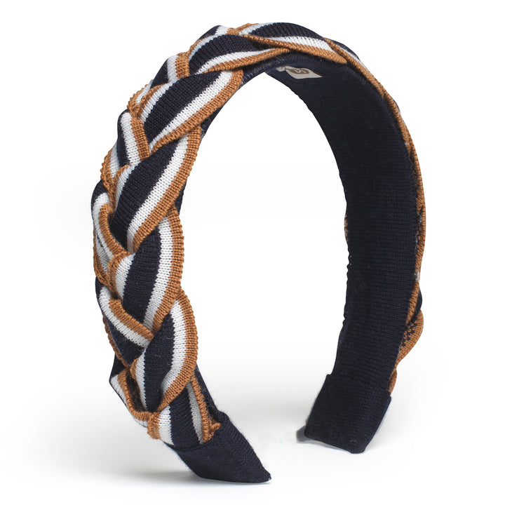 Waring Brooke Tri Colour Plait Headband