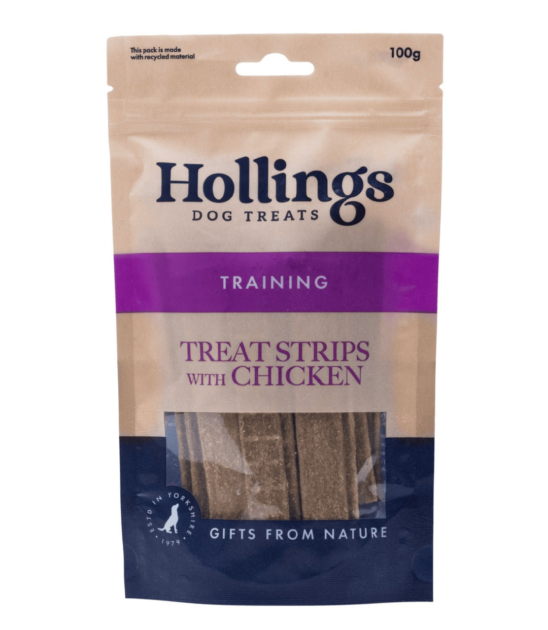 Hollings Treat Strips with Chicken