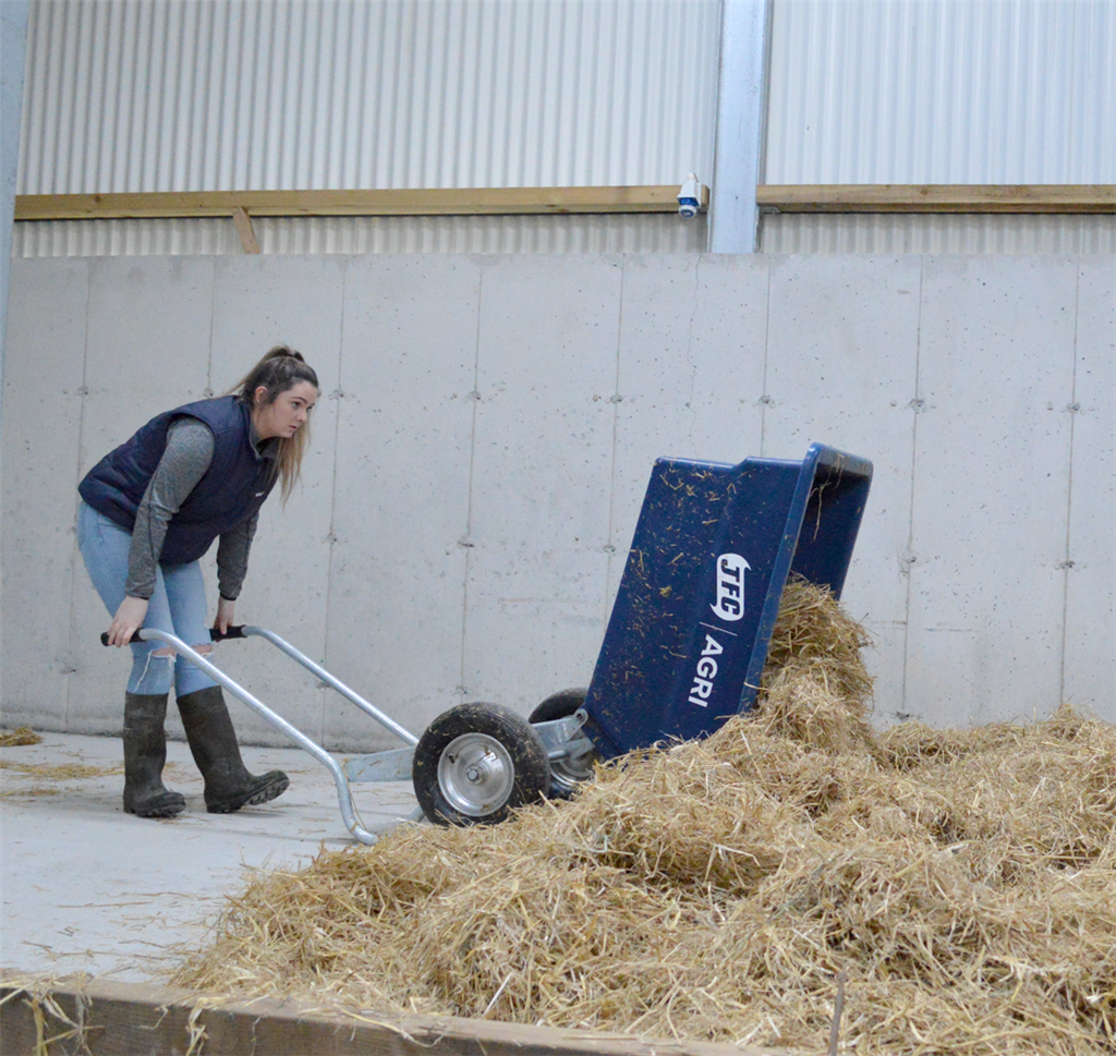 JFC 250 Litre Tipping Wheelbarrow