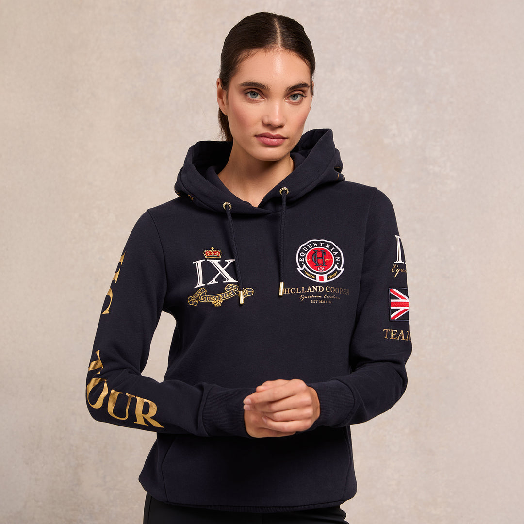Holland Cooper Ladies Team Hoodie Pull On