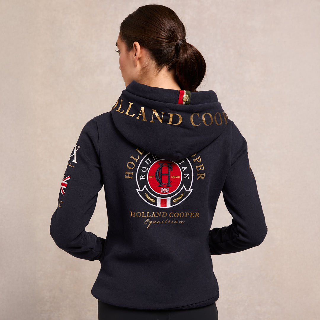 Holland Cooper Ladies Team Hoodie Pull On