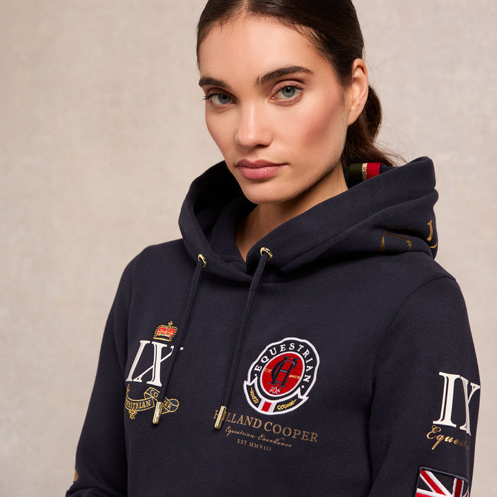 Holland Cooper Ladies Team Hoodie Pull On