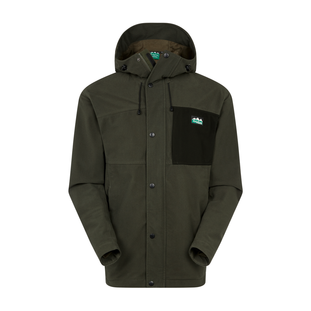 The Ridgeline Mens Tempest Jacket in Forest#Forest