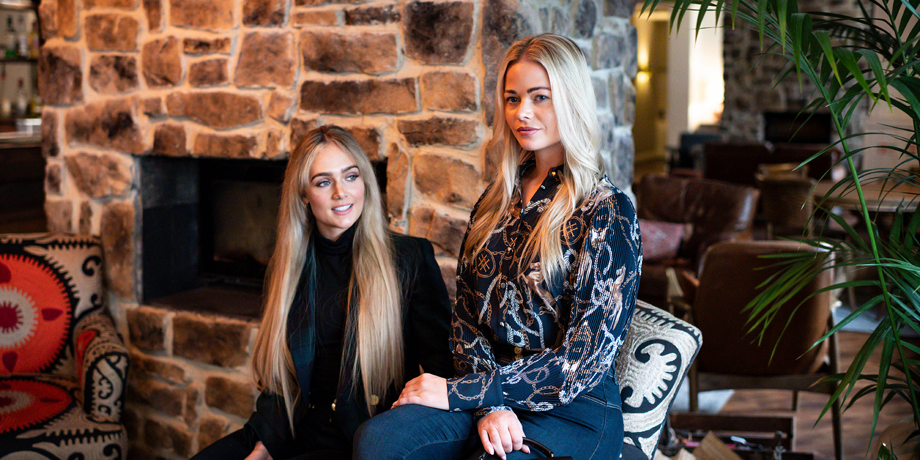 Two women wearing Holland Cooper