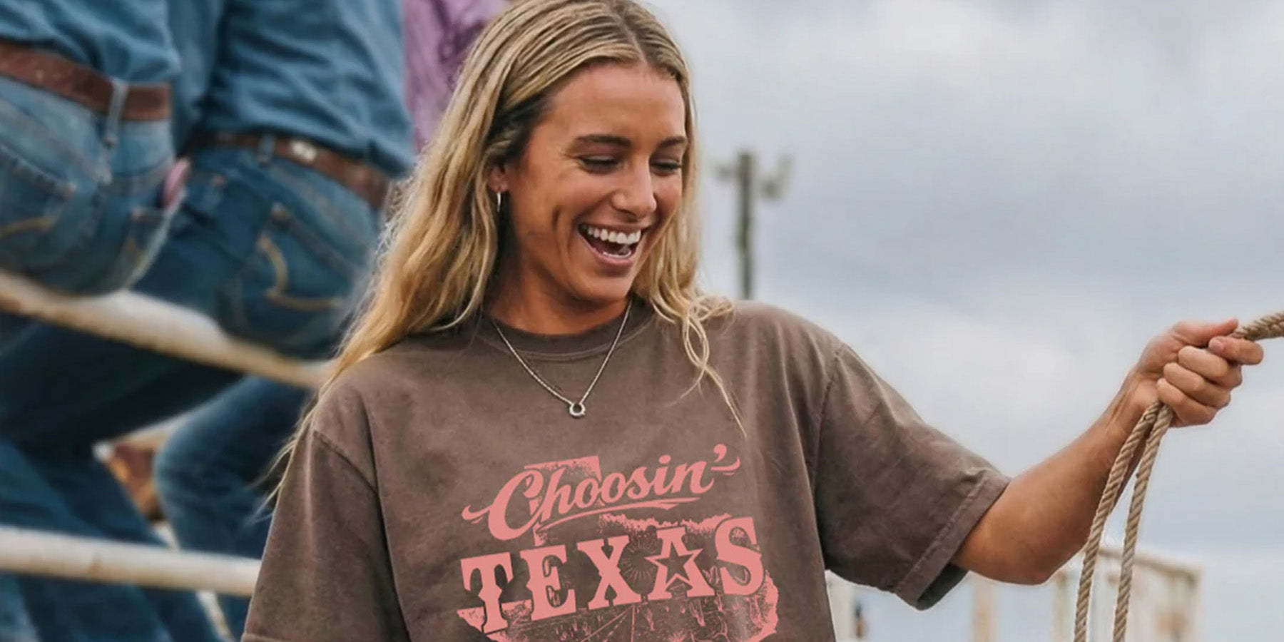 Woman wearing Binks & Boo clothing