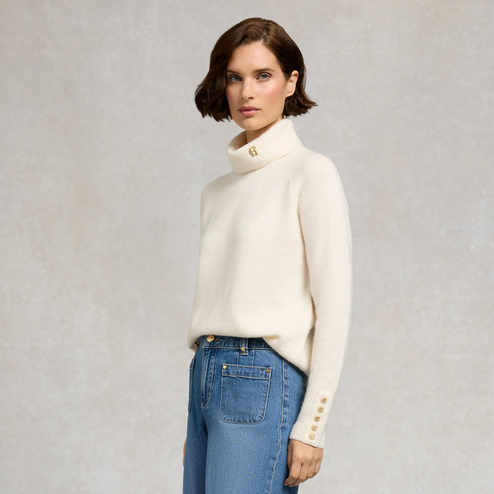 Holland Cooper Ladies Tori Roll Neck Knit