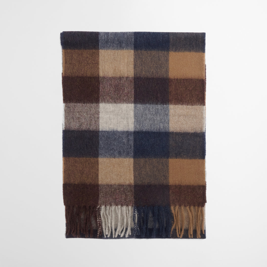 Barbour Lambswool Tattersall Scarf