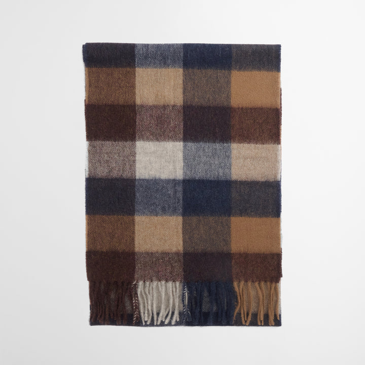 Barbour Lambswool Tattersall Scarf