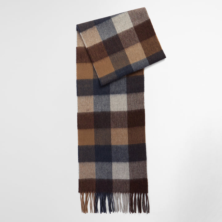 Barbour Lambswool Tattersall Scarf