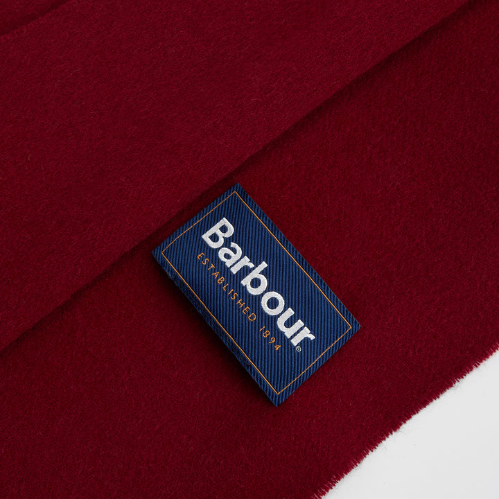 Barbour Plain Lambswool Scarf