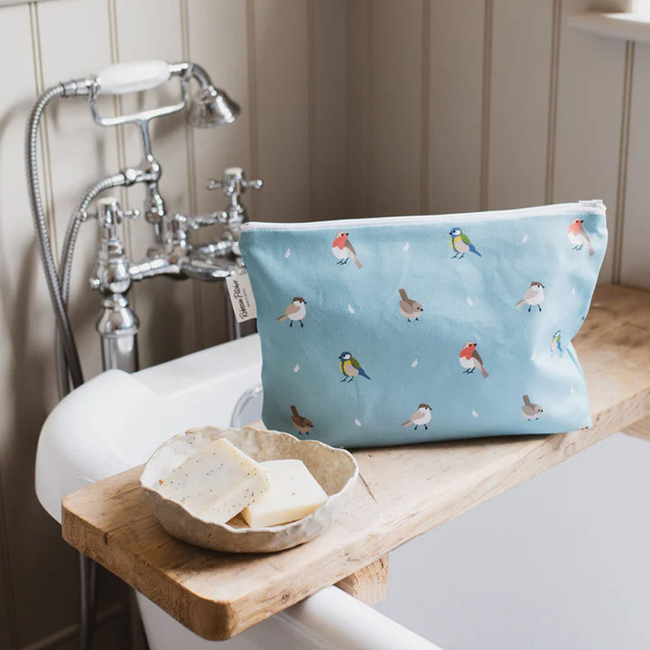 Rebecca Pitcher Wash Bag Garden Birds