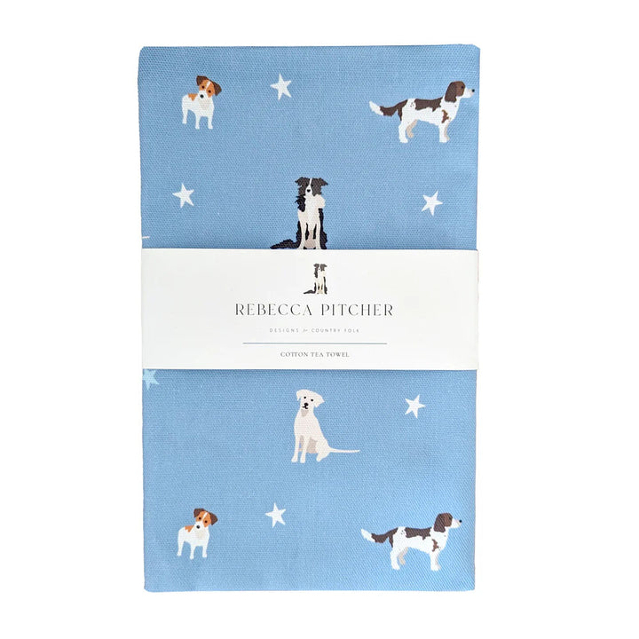 Rebecca Pitcher Tea Towel Dogs