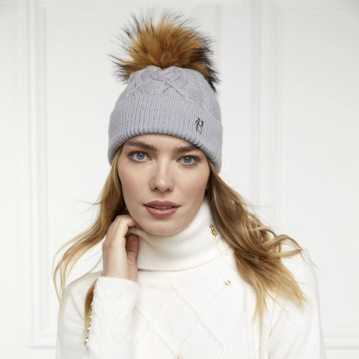 Holland Cooper Ladies Cortina Bobble Hat