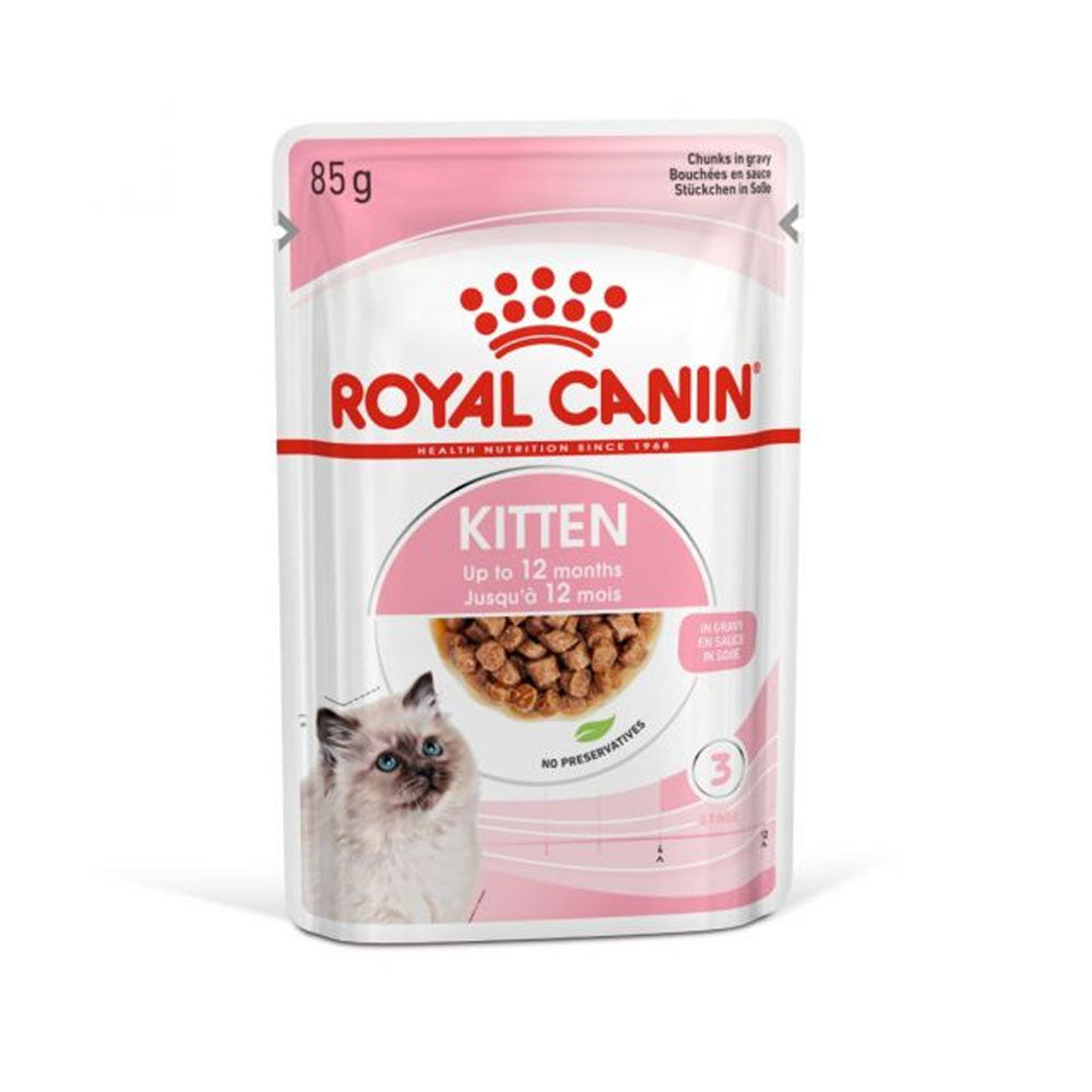 Royal Canin Kitten Gravy Pouches 12 X 85g 85g
